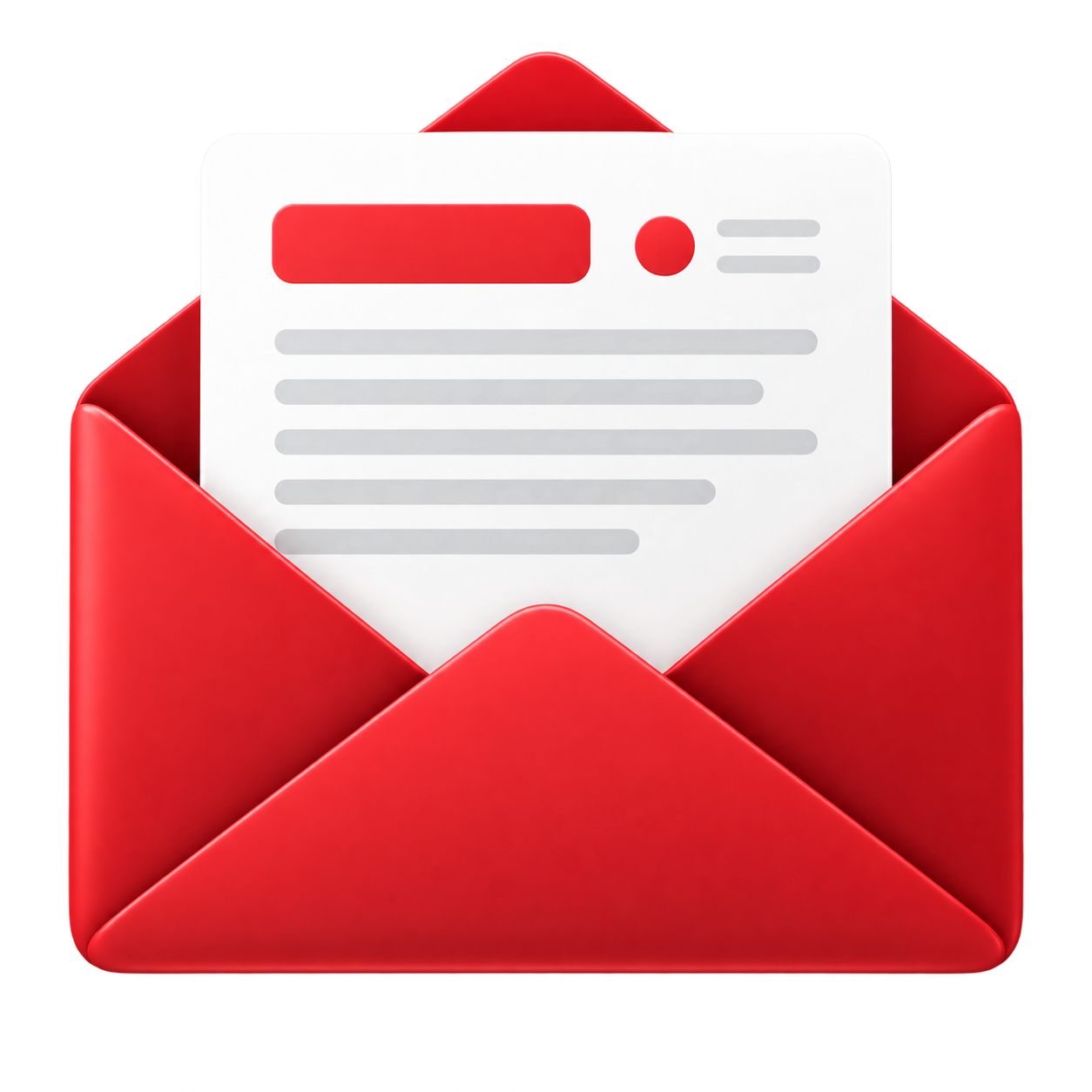 Promotional feature envelope illustration