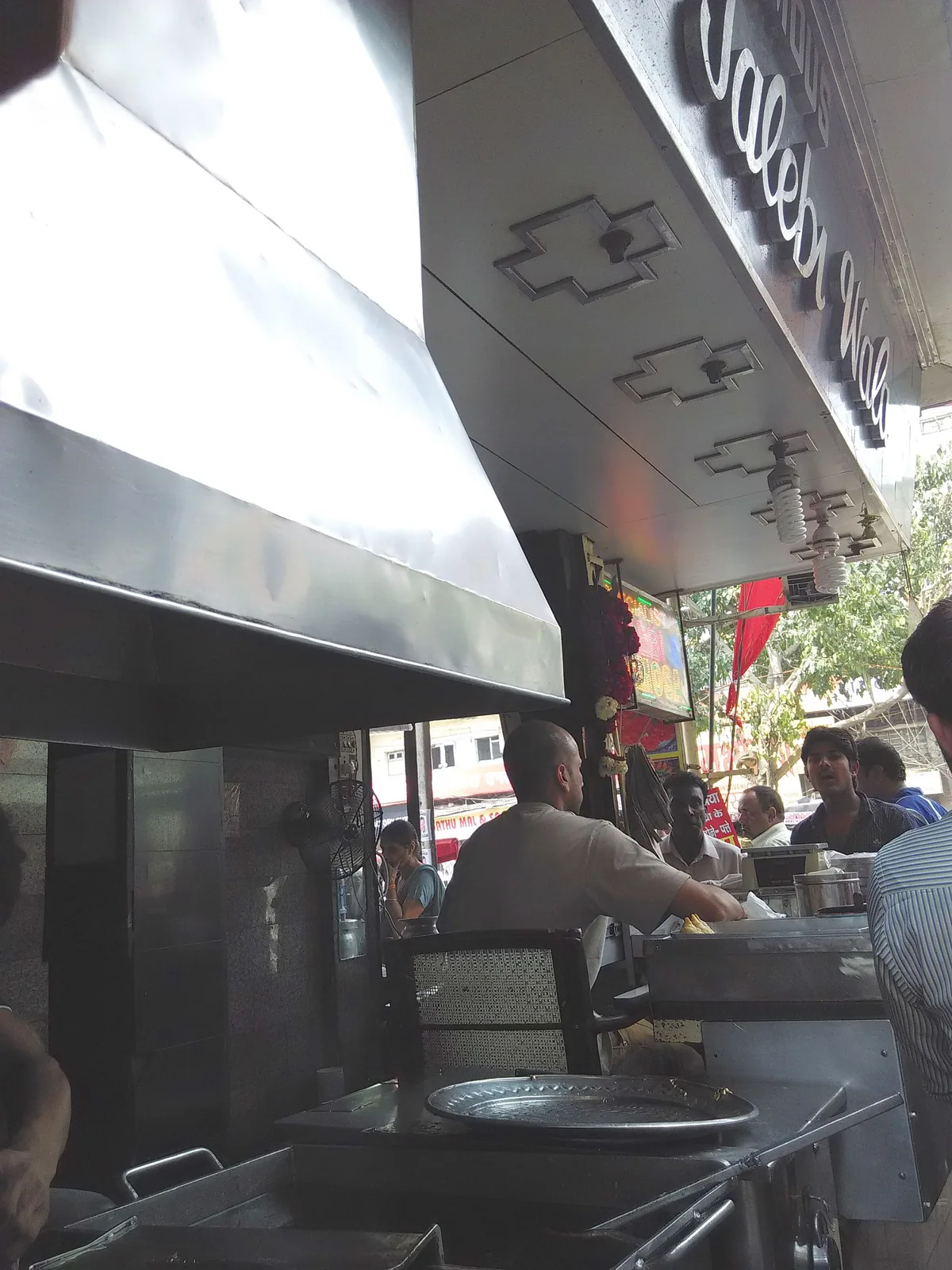 Old Famous Jalebi Wala storefront in Chandni Chowk