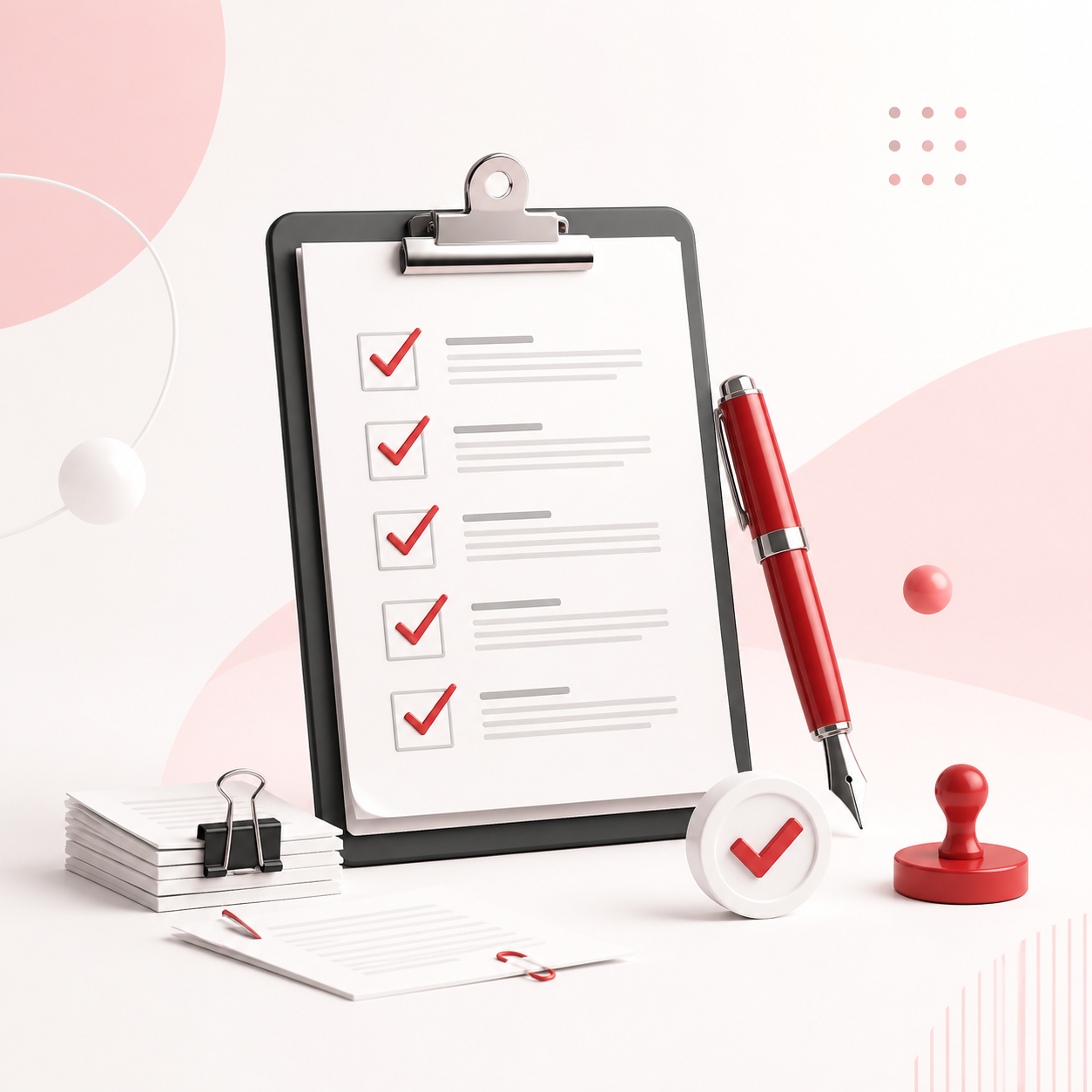 Editorial checklist representing quality guest post guidelines